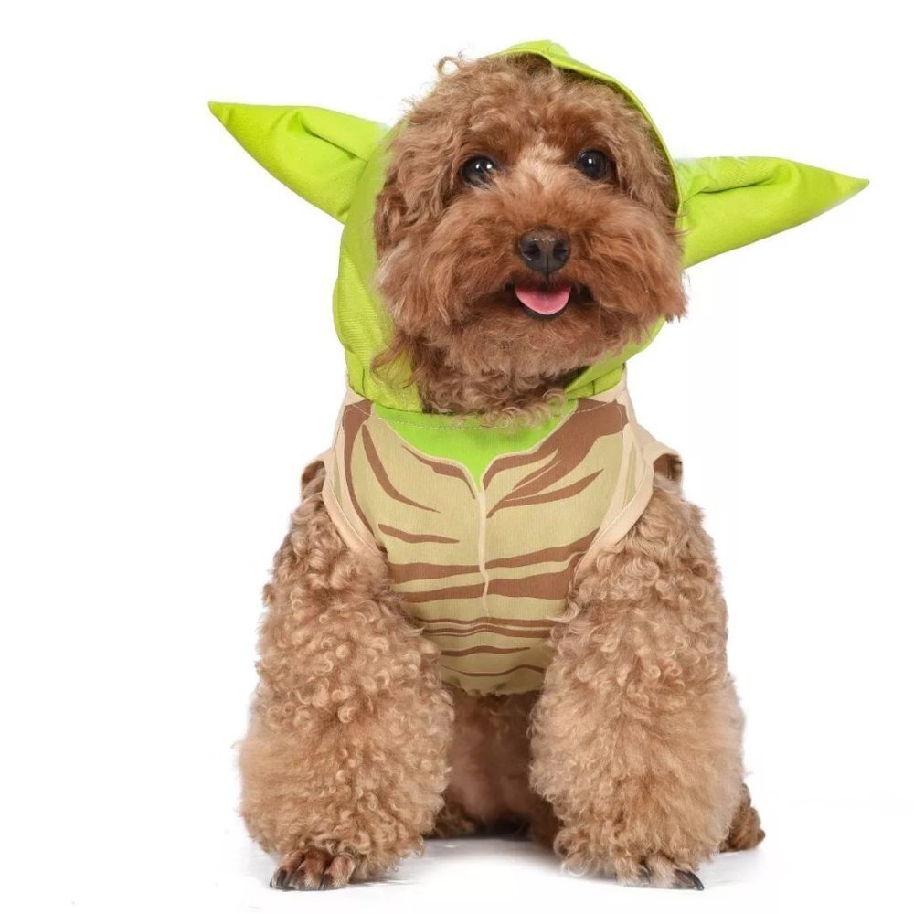 Fetch for Pets Halloween Disney Yoda Dog Costume Sz Med